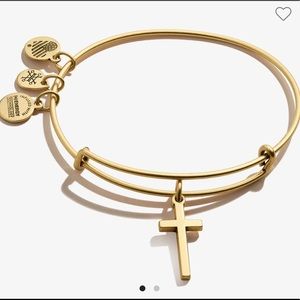 BRAND NEW Alex and Ani Cross Charm Bangle